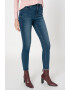 GAP Blugi crop cu talie inalta si aspect decolorat - Pled.ro