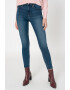 GAP Blugi crop cu talie inalta si aspect decolorat - Pled.ro