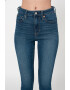 GAP Blugi crop cu talie inalta si aspect decolorat - Pled.ro