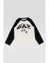 GAP Bluza cu model colorblock si maneci raglan - Pled.ro