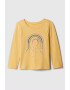 GAP Bluza de bumbac cu imprimeu grafic - Pled.ro