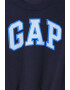 GAP Bluza de trening cu imprimeu logo - Pled.ro