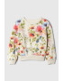 GAP Bluza de trening cu maneci cazute si imprimeu floral - Pled.ro