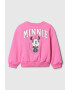 GAP Bluza de trening cu maneci cazute si imprimeu Minnie - Pled.ro