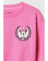 GAP Bluza de trening cu maneci cazute si imprimeu Minnie - Pled.ro