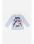 GAP Bluza din bumbac cu imprimeu cu Captain American - Pled.ro