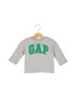 GAP Bluza din bumbac cu imprimeu logo - Pled.ro