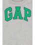 GAP Bluza din bumbac cu imprimeu logo - Pled.ro