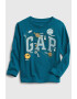 GAP Bluza din bumbac cu imprimeu logo si grafic - Pled.ro