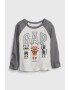 GAP Bluza din bumbac organic cu imprimeu - Pled.ro