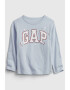 GAP Bluza din bumbac organic cu imprimeu logo - Pled.ro