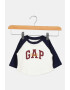 GAP Bluza din jerseu cu imprimeu logo contrastant - Pled.ro