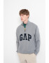 GAP Bluza sport cu fermoar scurt si logo - Pled.ro