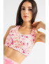 GAP Bustiera racerback cu model abstract - Pled.ro