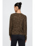 GAP Cardigan cu nasturi si animal print - Pled.ro