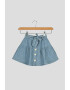 GAP Fusta evazata din chambray - Pled.ro