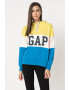 GAP Hanorac cu captuseala din fleece si imprimeu logo supradimensionat - Pled.ro