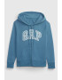 GAP Hanorac cu fermoar logo si maneci raglan - Pled.ro