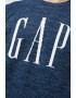 GAP Pulover cu decolteu la baza gatului si logo - Pled.ro