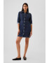 GAP Rochie de denim cu buzunar pe piept - Pled.ro