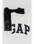 GAP Set de bluze de bumbac cu imprimeu logo - 2 piese - Pled.ro