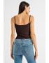 GAP Top cu decolteu en-coeur si aspect striat - Pled.ro