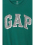 GAP Tricou cu logo contrastant - Pled.ro