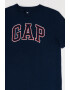 GAP Tricou de bumbac cu imprimeu logo - Pled.ro