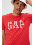 GAP Tricou de bumbac cu imprimeu logo - Pled.ro