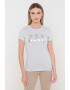 GAP Tricou de bumbac cu imprimeu logo - Pled.ro