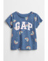 GAP Tricou de bumbac cu imprimeu logo c - Pled.ro