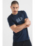 GAP Tricou de bumbac cu logo brodat - Pled.ro