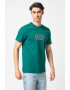 GAP Tricou de bumbac cu logo brodat - Pled.ro