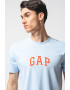 GAP Tricou de bumbac cu logo brodat - Pled.ro