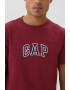 GAP Tricou de bumbac cu logo brodat - Pled.ro