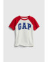 GAP Tricou de bumbac cu maneci raglan - Pled.ro