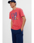 GAP Tricou din amestec de bumbac cu imprimeu logo - Pled.ro