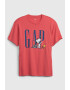 GAP Tricou din amestec de bumbac cu imprimeu logo - Pled.ro