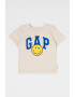 GAP Tricou din bumbac cu imprimeu logo - Pled.ro