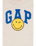 GAP Tricou din bumbac cu imprimeu logo - Pled.ro