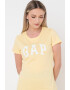 GAP Tricou din bumbac cu imprimeu logo - Pled.ro