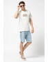 GAP Tricou din bumbac cu imprimeu logo - Pled.ro