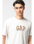 GAP Tricou din bumbac cu imprimeu logo - Pled.ro