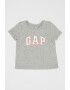 GAP Tricou din bumbac cu logo - Pled.ro