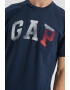 GAP Tricou din bumbac organic cu imprimeu logo - Pled.ro