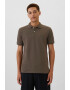 GAP Tricou polo cu broderie logo discreta - Pled.ro