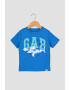 GAP Tricou regular fit cu model logo si grafic - Pled.ro