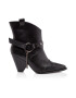 Gemelli Shoes Botine din piele cu varf ascutit Luna - Pled.ro