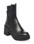 Gemelli Shoes Ghete de piele cu toc masiv - Pled.ro