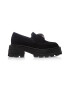 Gemelli Shoes Mocasini de piele intoarsa Onyx - Pled.ro